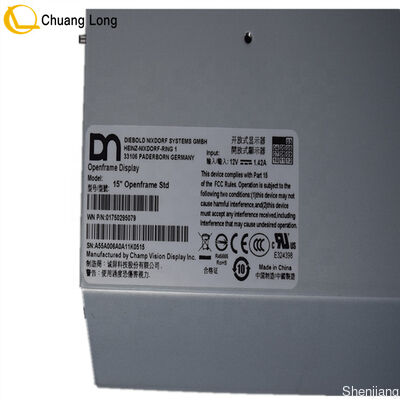 01750295079 1750295079 ATM মেশিন যন্ত্রাংশ Wincor 280 Dibold Opteva 15 " Openframe Std LCD মনিটর