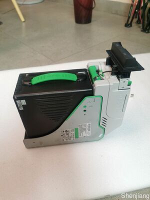 কিয়স্ক ব্যবহার করে JCM IVIZION-100-SS বিল ভ্যালিডেটর ক্যাশ বক্স, খুচরা মেশিনের জন্য কালো বেজেল JCM ক্যাশ গ্রহণকারী