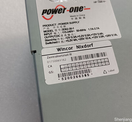 Wincor ATM যন্ত্রাংশ Wincor Procash Magnetek 3D62-32-1 সেন্ট্রাল পাওয়ার সাপ্লাই III 24V PSU 1750069162 01750069162