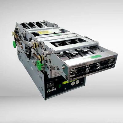 ফুজিৎসু এফ৫১০ মাল্টি ক্যাসেট মিডিয়া ডিসপেনসার ৬ টি পর্যন্ত ক্যাসেট ১৮০০০ নতুন নোটের ক্ষমতা এবং সামনের বা পিছনের পরিষেবা অ্যাক্সেস সহ