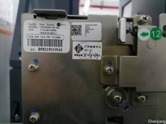 ATM মেশিনের যন্ত্রাংশ GRG ব্যাংকিং H68N নোট এসক্রো CRM9250-NE-001 YT4.029.065