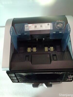 1+1 পকেট ব্যাংকনোট বাছাই মেশিন, টাকা গণনাকারী ডিটেক্টর কালো, LED ডিসপ্লে সহ LK22025060003