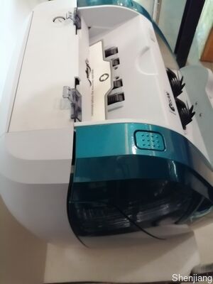 কিষান ব্যাংকনোট বাছাই মেশিন, টাকা গণনার যন্ত্র, এলইডি ডিসপ্লে সহ নীল, স্মার্ট কে3 এস16ই01-3659