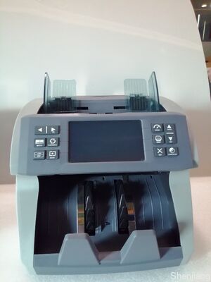 SH-07C ৪.৩ ইঞ্চি টাচস্ক্রিন এলইডি ডিসপ্লে ডুয়াল সিআইএস কাউন্টার ডিটেক্টর ২সিআইএস মিশ্র নোট গণনা যন্ত্র