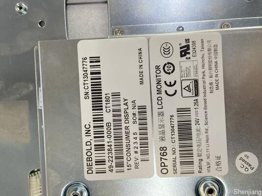 নতুন ডাইবোল্ড এটিএন পার্টস ডিবি ডাইবোল্ড এটিএম পার্টস এলসিডি 15 ইঞ্চি কনজিউমার ডিসপ্লে 49-223841-000B 49223841000B