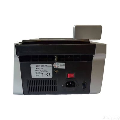 JUNUO C05 ব্যাংকিং মেশিন মানি কাউন্টার ডিটেক্টর কালো, LED ডিসপ্লে সহ