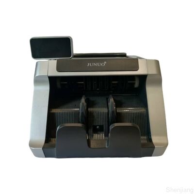 JUNUO C05 ব্যাংকিং মেশিন মানি কাউন্টার ডিটেক্টর কালো, LED ডিসপ্লে সহ