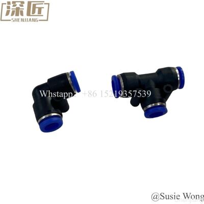 009-0027931 ATM মেশিনের যন্ত্রাংশ NCR S2 পিকার 90 ডান কোণ ভ্যাকুয়াম টিউব সংযোগকারী 0090027931