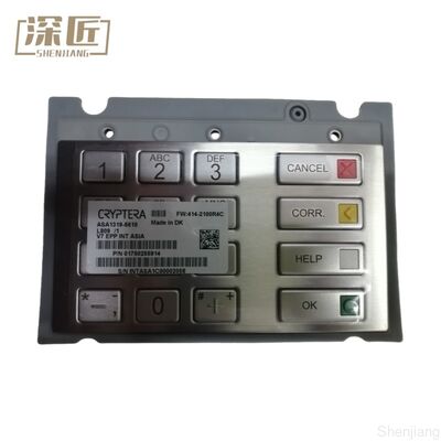 1750255914 মূল Diebold V7 EPP এনক্রিপ্ট করা পিন প্যাড কীবোর্ড নিরাপদ এটিএম কীবোর্ড 01750255914